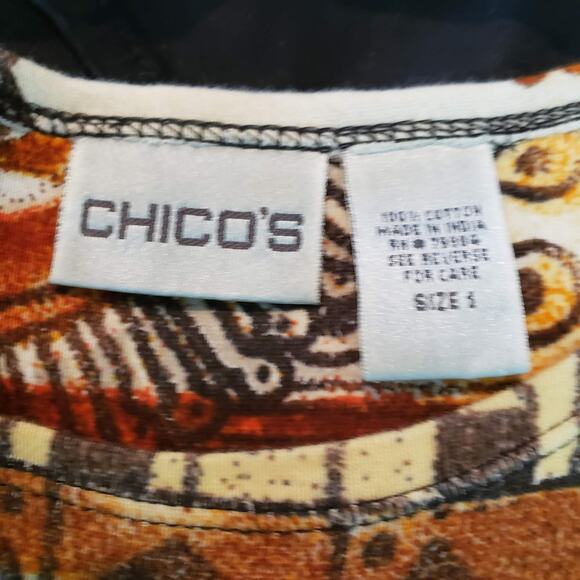 Chico's Sleeveless Knit Top - 1 / M - Picture 5 of 5
